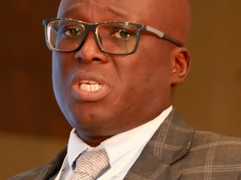 A speaker addressing the conference, 2024.
